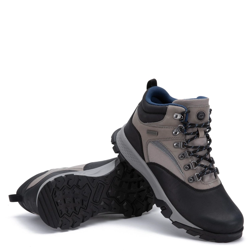 BOTIN OUTDOOR DE CUERO HOMBRE GUANTE NEGRO PARINACOTA - 4