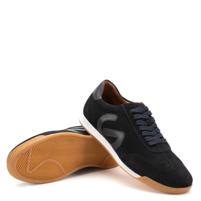 ZAPATILLA DE CUERO HOMBRE GUANTE MARINO LUCCA 0036301 - 4