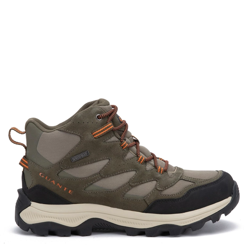 BOTIN OUTDOOR DE CUERO HOMBRE GUANTE OLIVO TOLTEN 0036230 - 1