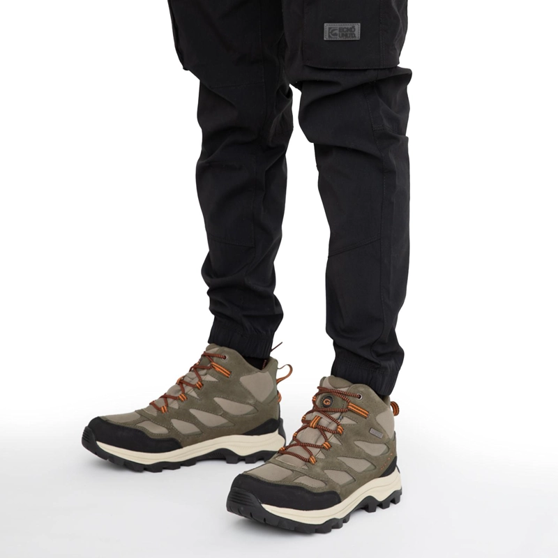 BOTIN OUTDOOR DE CUERO HOMBRE GUANTE OLIVO TOLTEN 0036230 - 2