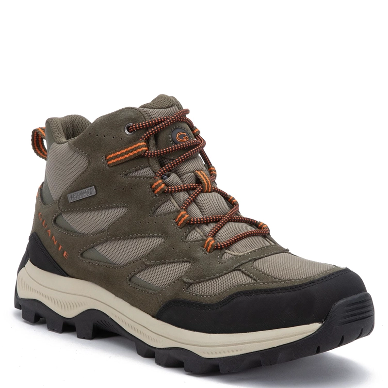 BOTIN OUTDOOR DE CUERO HOMBRE GUANTE OLIVO TOLTEN 0036230 - 3