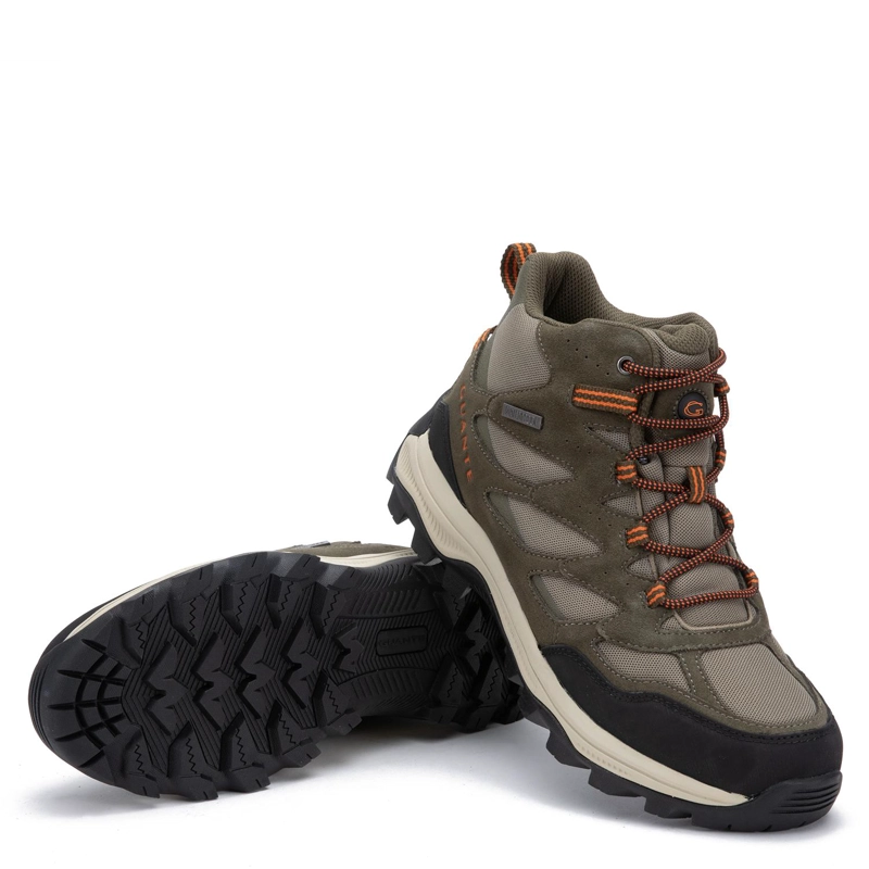 BOTIN OUTDOOR DE CUERO HOMBRE GUANTE OLIVO TOLTEN 0036230 - 4