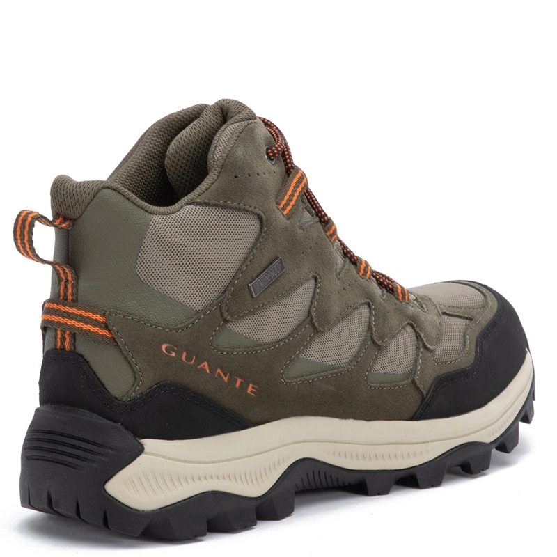 BOTIN OUTDOOR DE CUERO HOMBRE GUANTE OLIVO TOLTEN 0036230 - 5