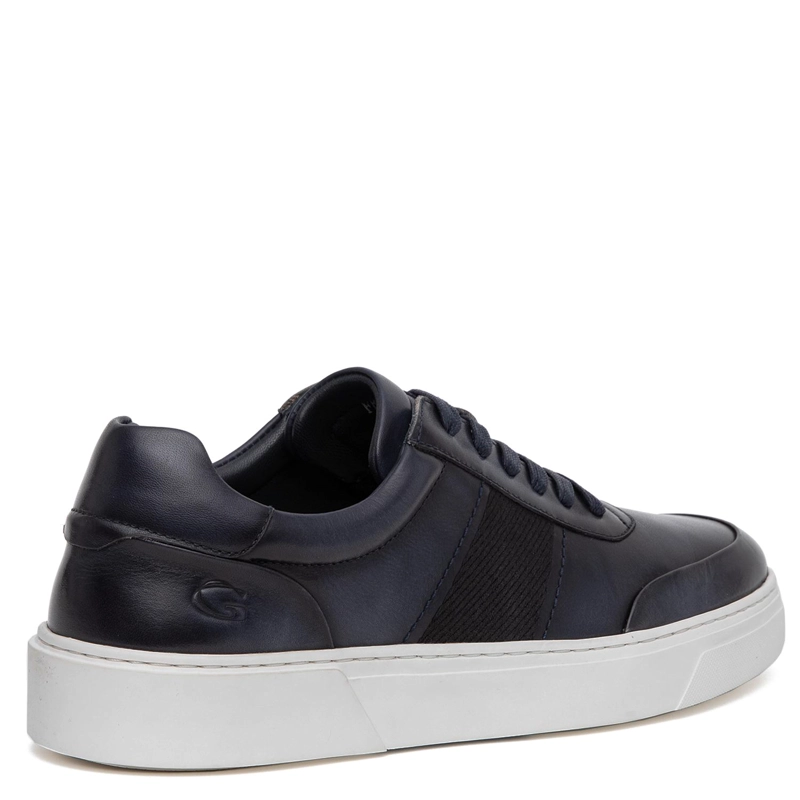 ZAPATILLA DE CUERO HOMBRE GUANTE MARINO CHIPRE 0036242 - 5