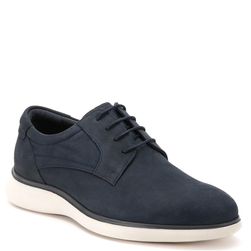 ZAPATO DE CUERO HOMBRE GUANTE MARINO FEZ 0036238 - 3