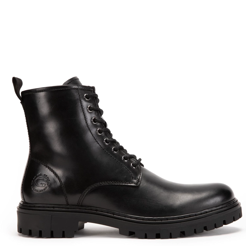 BOTIN DE CUERO HOMBRE GUANTE NEGRO SINTRA - 1