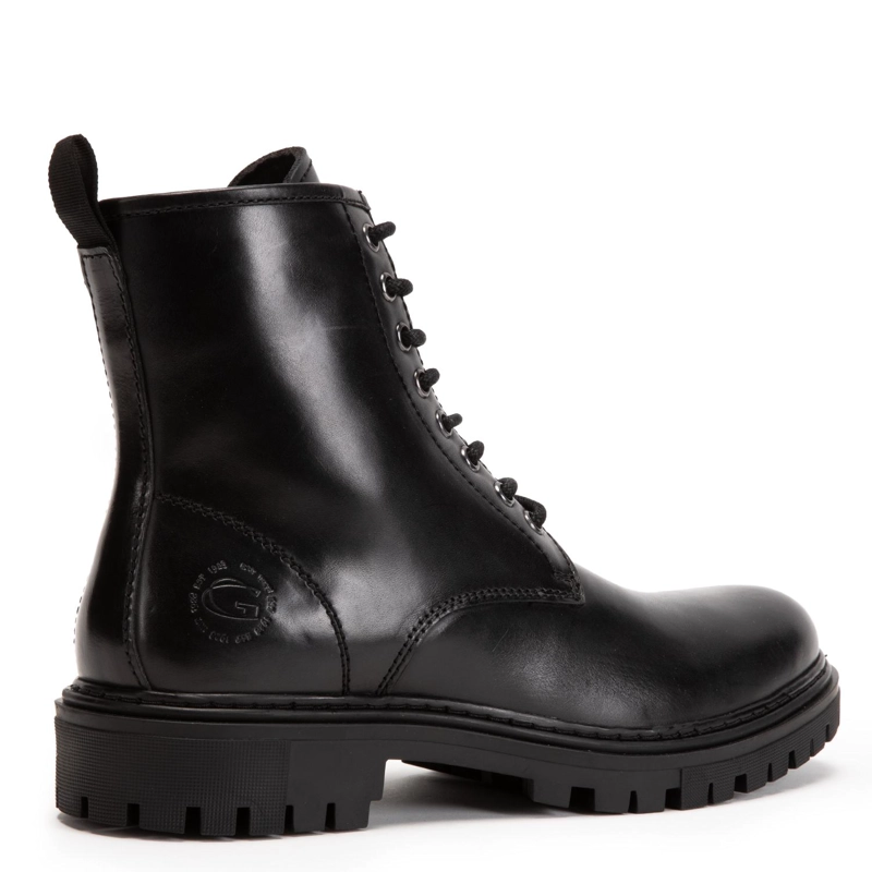 BOTIN DE CUERO HOMBRE GUANTE NEGRO SINTRA - 5