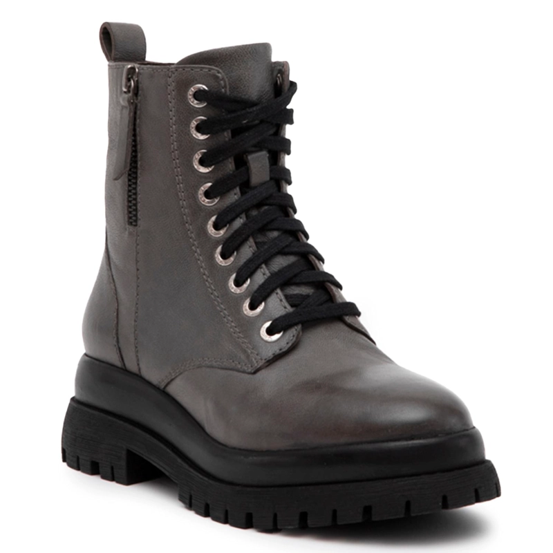BOTIN DE CUERO MUJER GACEL ACERO SARAH 0661013 - 3