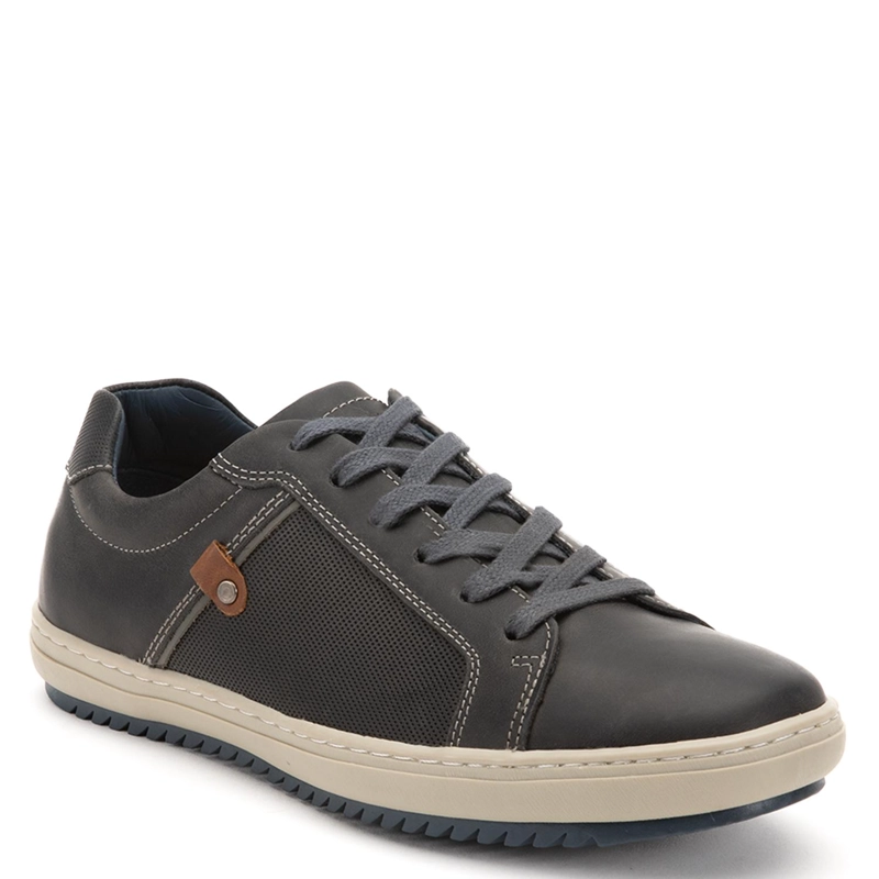 ZAPATILLA DE CUERO HOMBRE GUANTE GRAFITO KANSAS 0035923 - 3