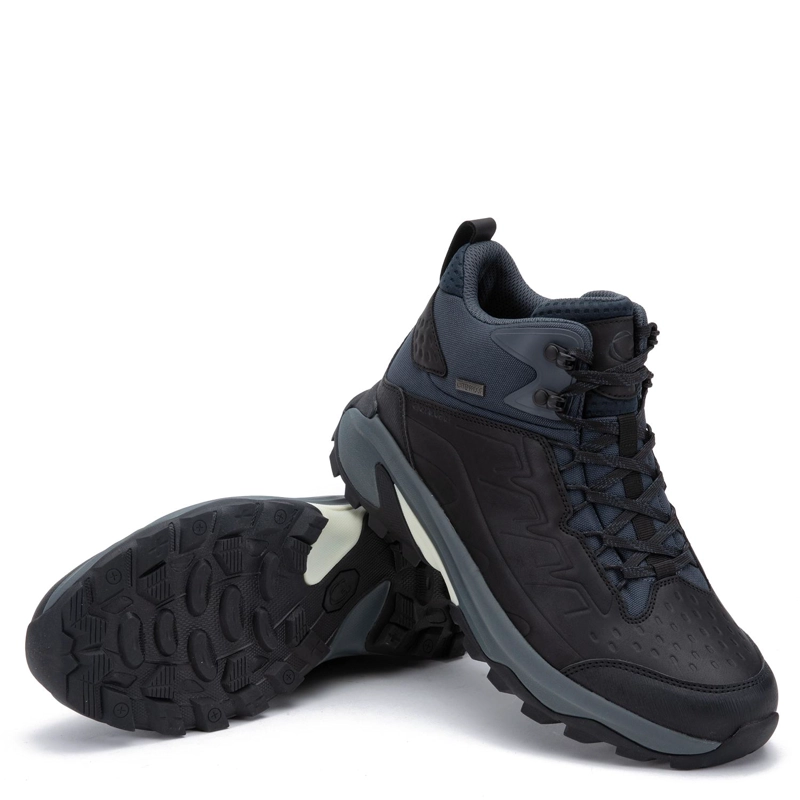 BOTIN OUTDOOR DE CUERO HOMBRE GUANTE NEGRO PUCON 0036324 - 4