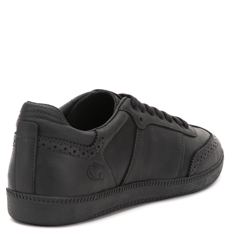 ZAPATILLA DE CUERO HOMBRE GUANTE NEGRO KEITH - 5