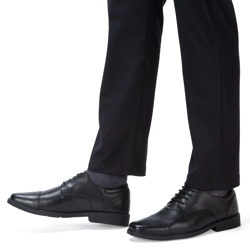 ZAPATO DE CUERO HOMBRE GUANTE NEGRO LIGURIA 0035590 - 2