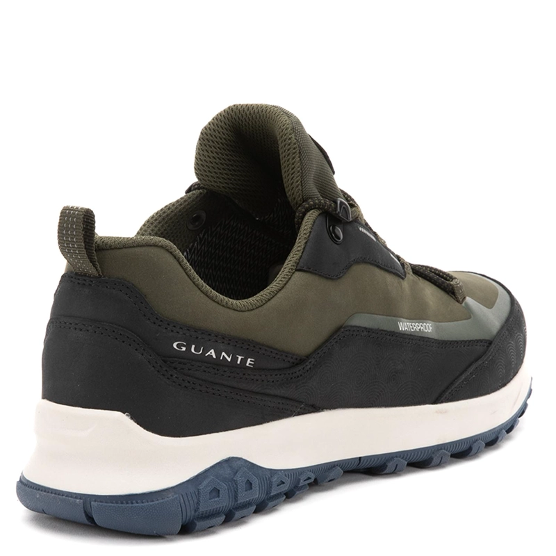ZAPATILLA OUTDOOR DE CUERO HOMBRE GUANTE VERDE LLAY-LLAY 0036273 - 5