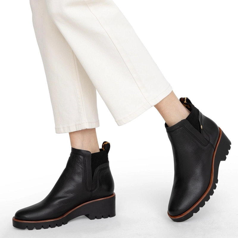 BOTIN DE CUERO MUJER GACEL NEGRO JULES 0660853 - 2