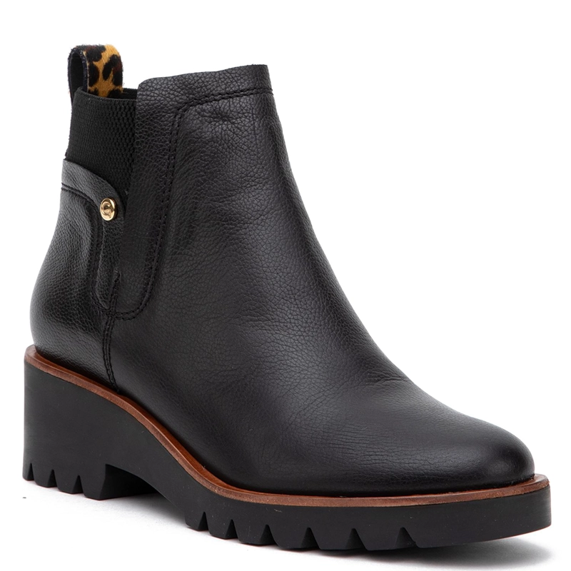 BOTIN DE CUERO MUJER GACEL NEGRO JULES 0660853 - 3