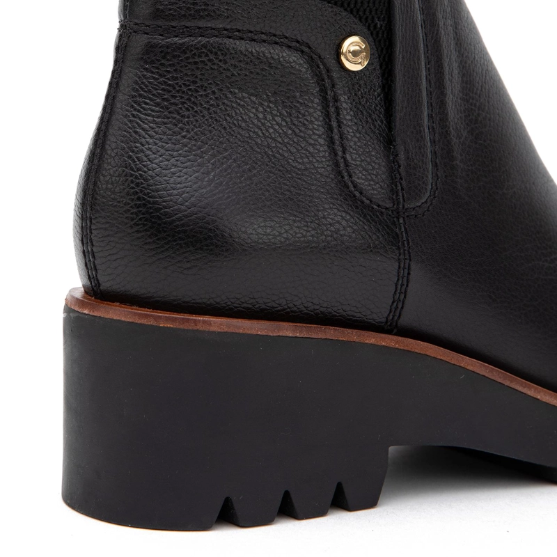BOTIN DE CUERO MUJER GACEL NEGRO JULES 0660853 - 4