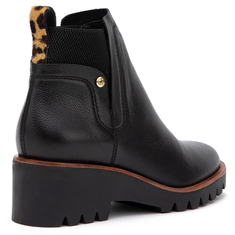 BOTIN DE CUERO MUJER GACEL NEGRO JULES 0660853 - 5