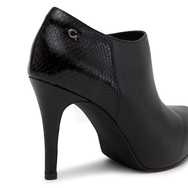 BOTIN DE CUERO MUJER GACEL NEGRO OLGA - 4