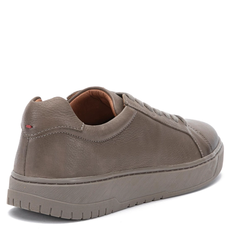 ZAPATILLA DE CUERO HOMBRE GUANTE GRIS HONG KONG - 5