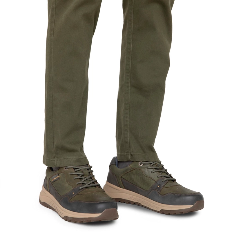 ZAPATO DE CUERO HOMBRE GUANTE AZUL NAIROBI - 2