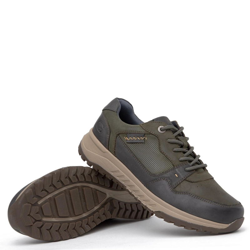 ZAPATO DE CUERO HOMBRE GUANTE AZUL NAIROBI - 4