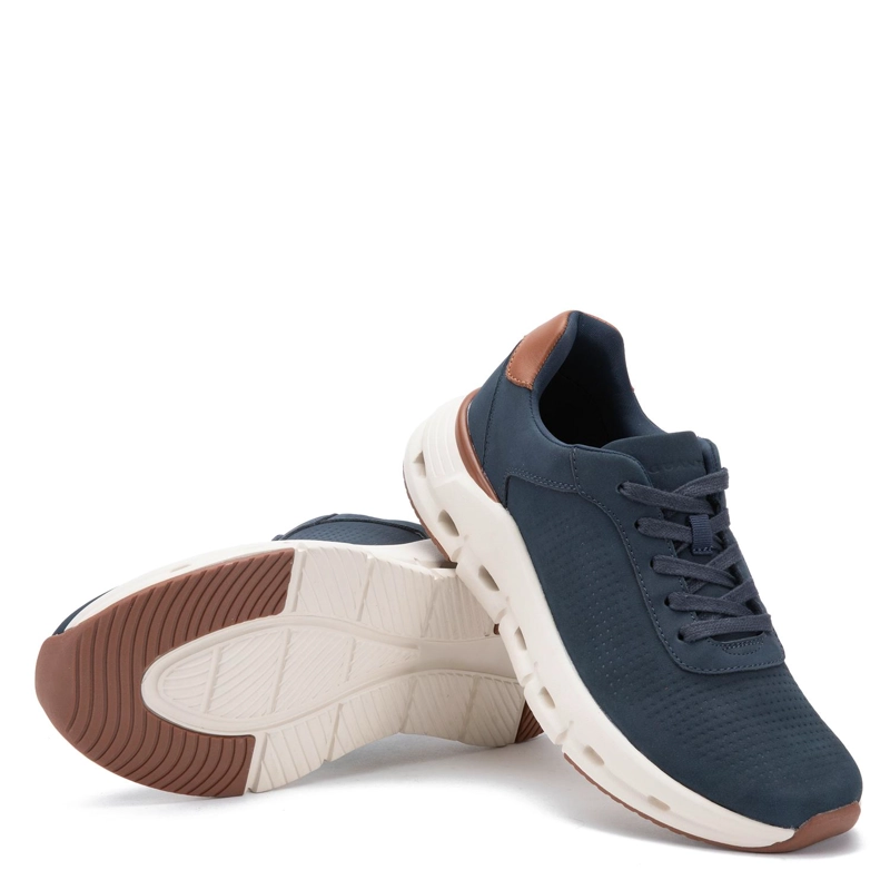 ZAPATO DE CUERO HOMBRE GUANTE MARINO DAMASCO 0036140 - 4