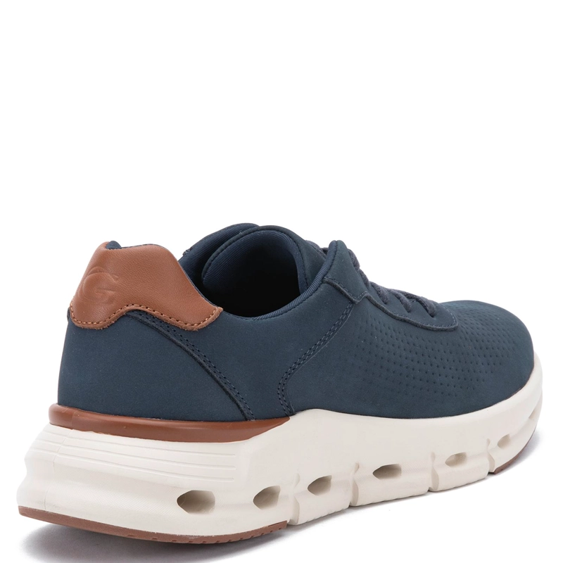 ZAPATO DE CUERO HOMBRE GUANTE MARINO DAMASCO 0036140 - 5