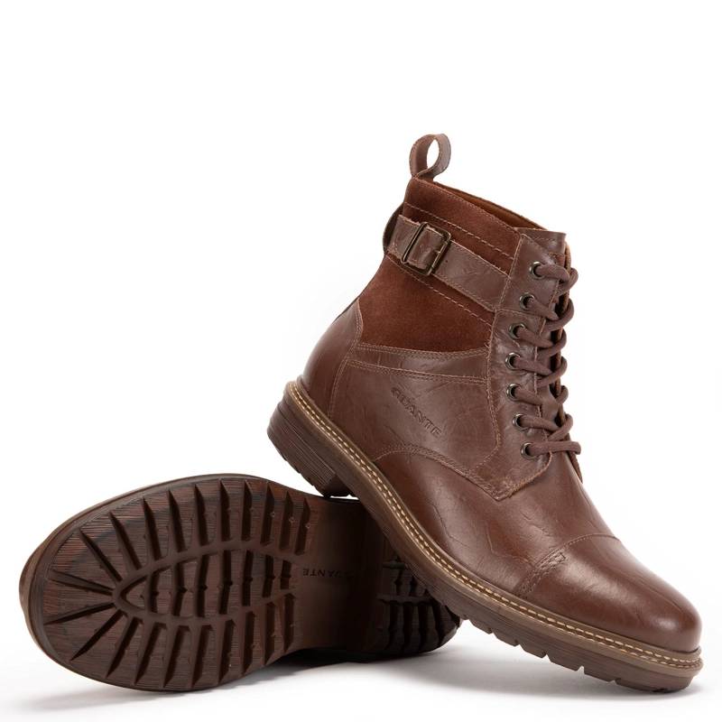 BOTIN DE CUERO HOMBRE GUANTE MARRON NEBRASKA 0036200 - 4