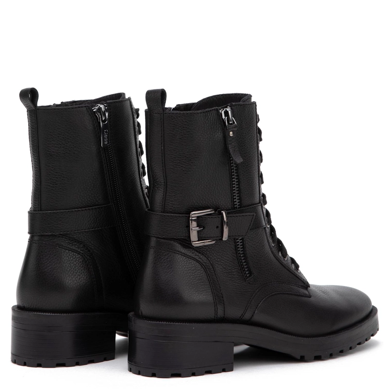 BOTIN DE CUERO MUJER GACEL NEGRO MAX - 4