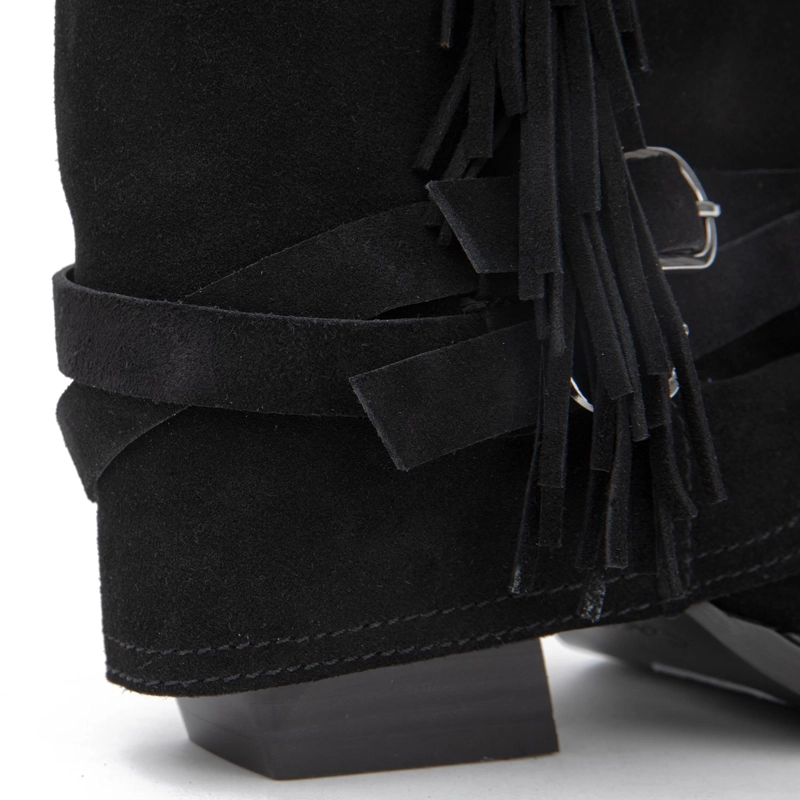 BOTIN DE CUERO MUJER GACEL NEGRO ZAHARA 0661062 - 4