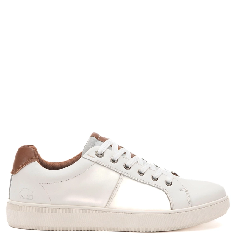 ZAPATILLA DE CUERO HOMBRE GUANTE BLANCO MELBOURNE - 1