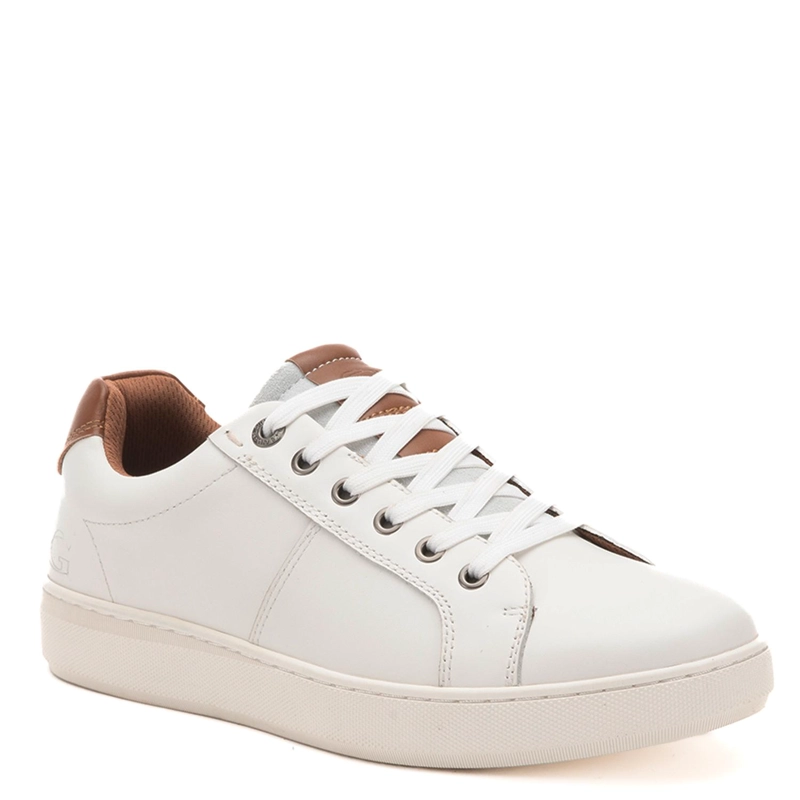 ZAPATILLA DE CUERO HOMBRE GUANTE BLANCO MELBOURNE - 3