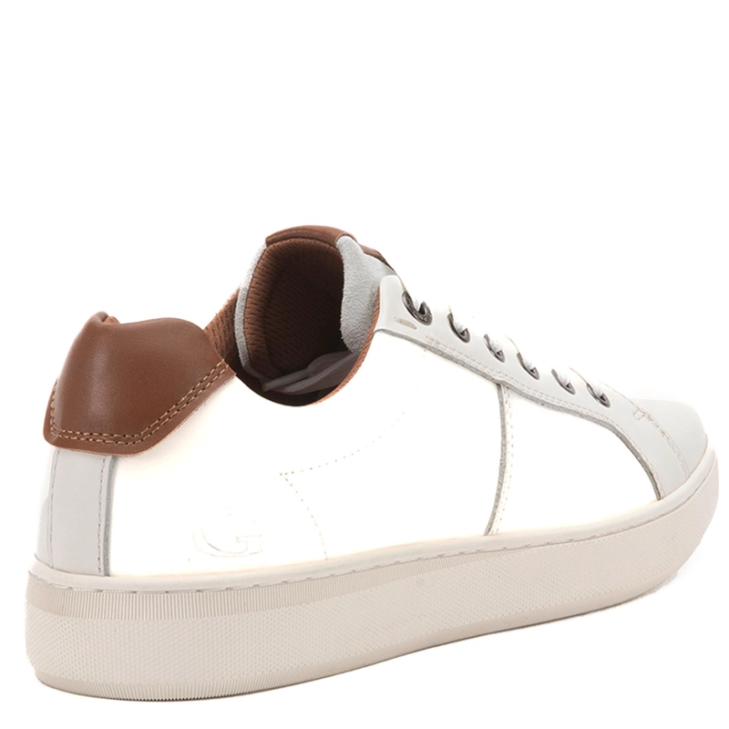 ZAPATILLA DE CUERO HOMBRE GUANTE BLANCO MELBOURNE - 5