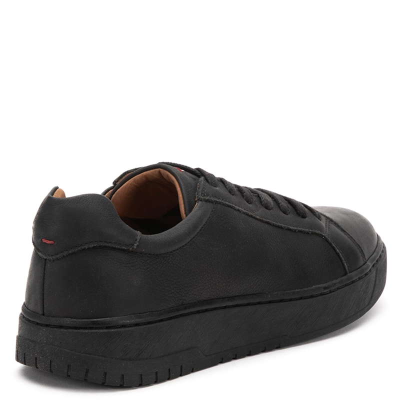 ZAPATILLA DE CUERO HOMBRE GUANTE NEGRO HONG KONG - 5