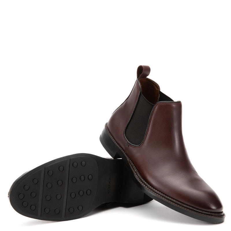 ZAPATO DE CUERO HOMBRE GUANTE GRAFITO SOLLER 0036236 - 4