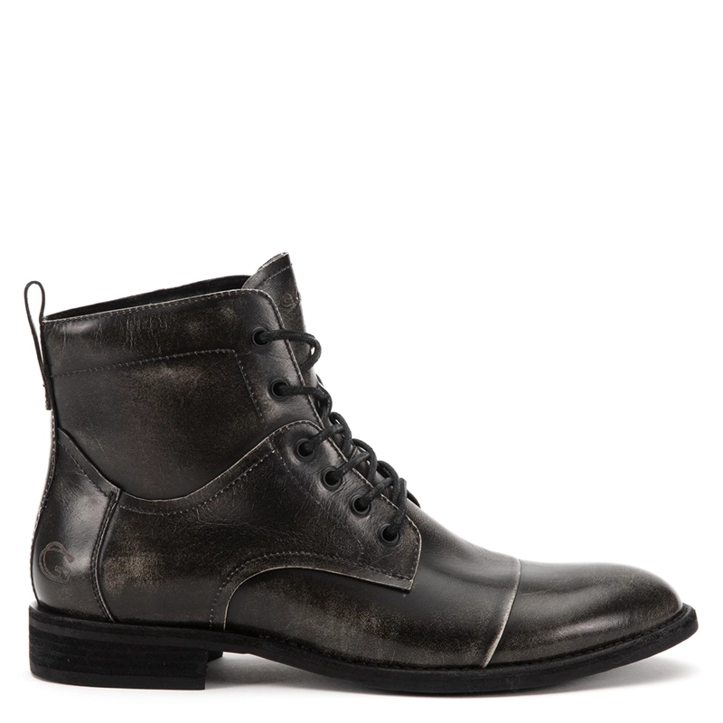 BOTIN DE CUERO HOMBRE GUANTE GRAFITO AUSTRIA - 1