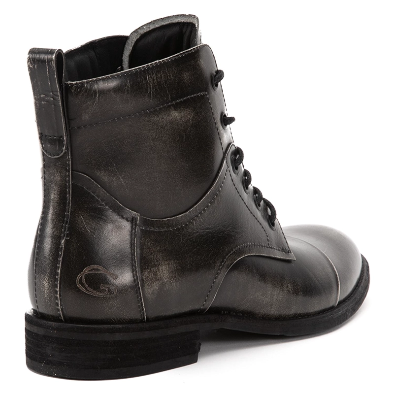 BOTIN DE CUERO HOMBRE GUANTE GRAFITO AUSTRIA - 5