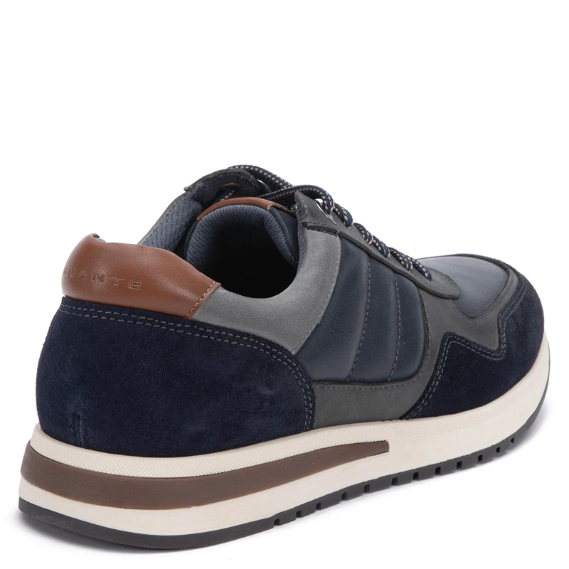 ZAPATILLA DE CUERO HOMBRE GUANTE MARINO PEKIN - 5