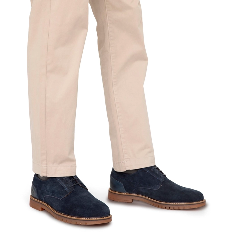 ZAPATO DE CUERO HOMBRE GUANTE MARINO ALBANY 0036106 - 2