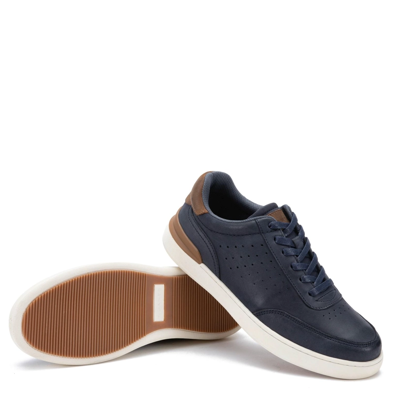 ZAPATILLA DE CUERO HOMBRE GUANTE MARINO NOTO 0036215 - 4