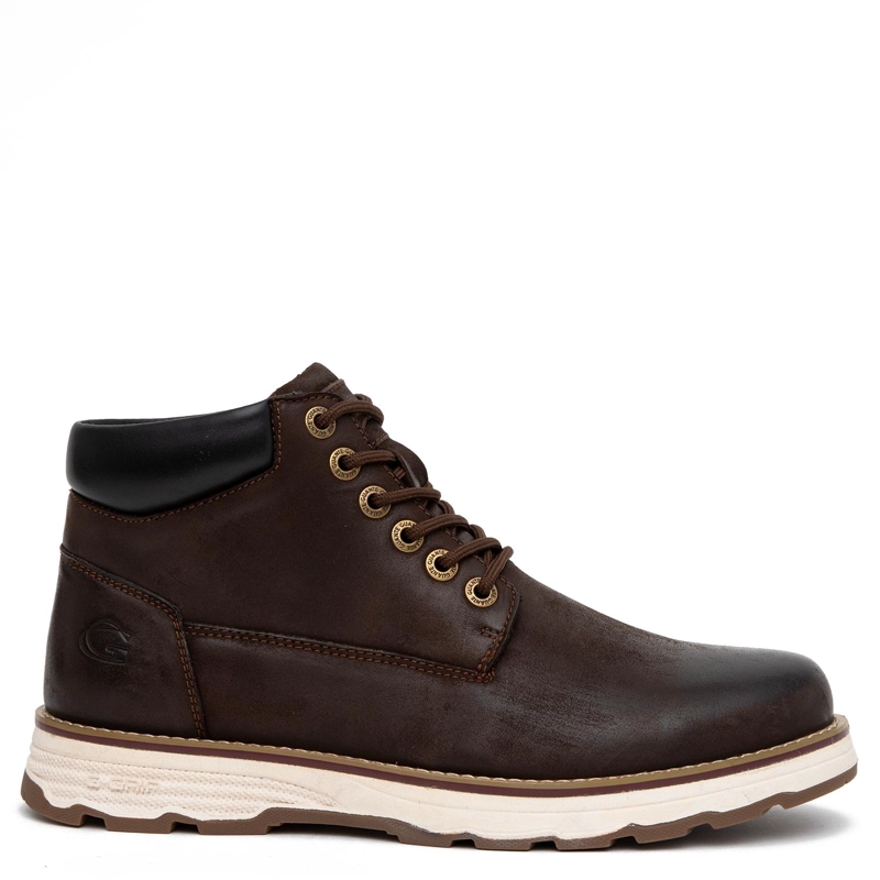 BOTIN DE CUERO HOMBRE GUANTE MARRON RODEO - 1