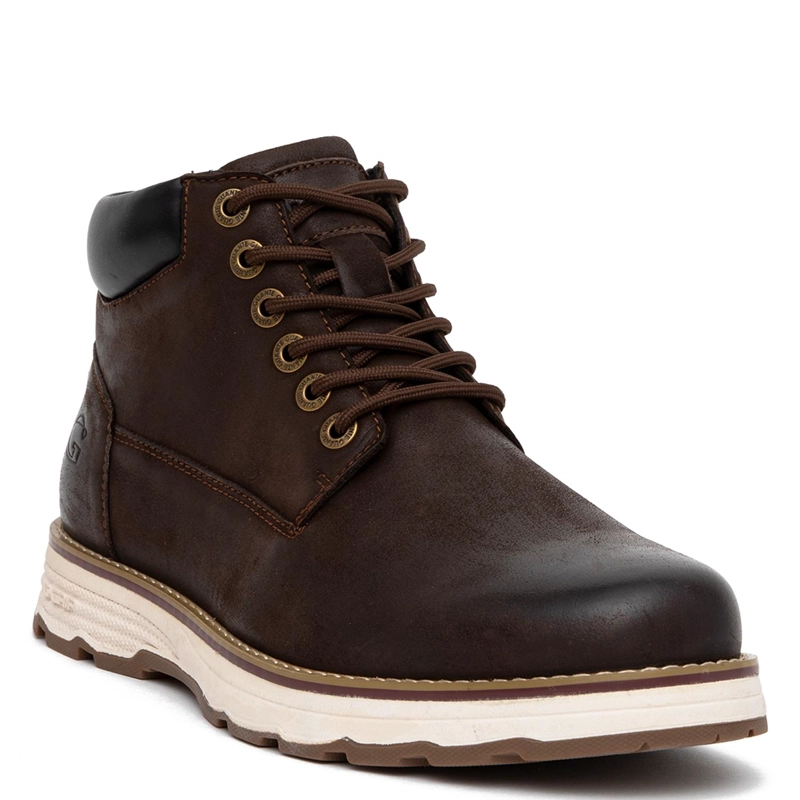 BOTIN DE CUERO HOMBRE GUANTE MARRON RODEO - 3