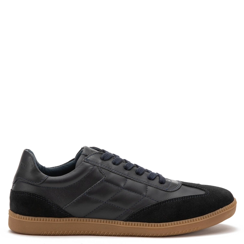 ZAPATILLA DE CUERO HOMBRE GUANTE MARINO KEITH - 1