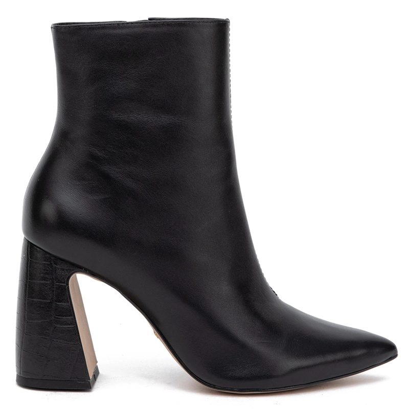 BOTIN DE CUERO MUJER GACEL NEGRO TAMY 0661028 - 1