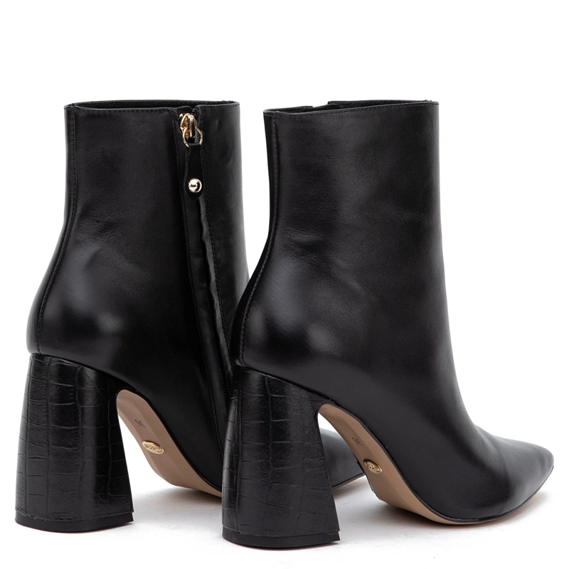 BOTIN DE CUERO MUJER GACEL NEGRO TAMY 0661028 - 5