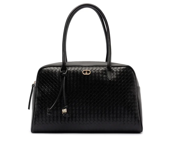 CARTERA MUJER ANACAPRI NEGRO DOS ASAS - 1