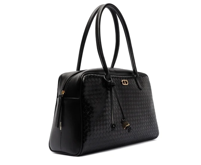 CARTERA MUJER ANACAPRI NEGRO DOS ASAS - 2