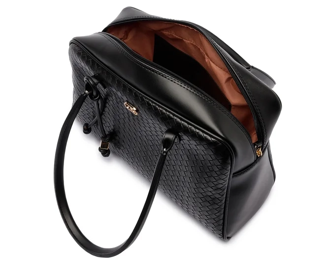 CARTERA MUJER ANACAPRI NEGRO DOS ASAS - 4