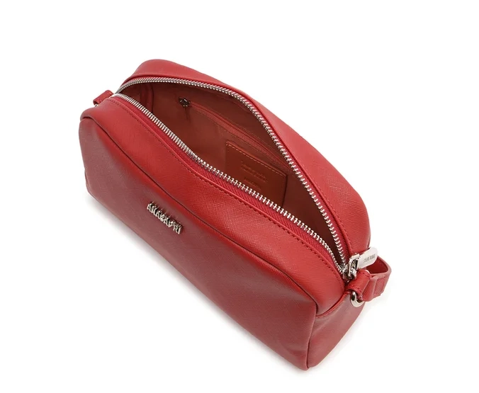 CARTERA MUJER ANACAPRI ROJO BANDOLERA PEQUEÑA - 4