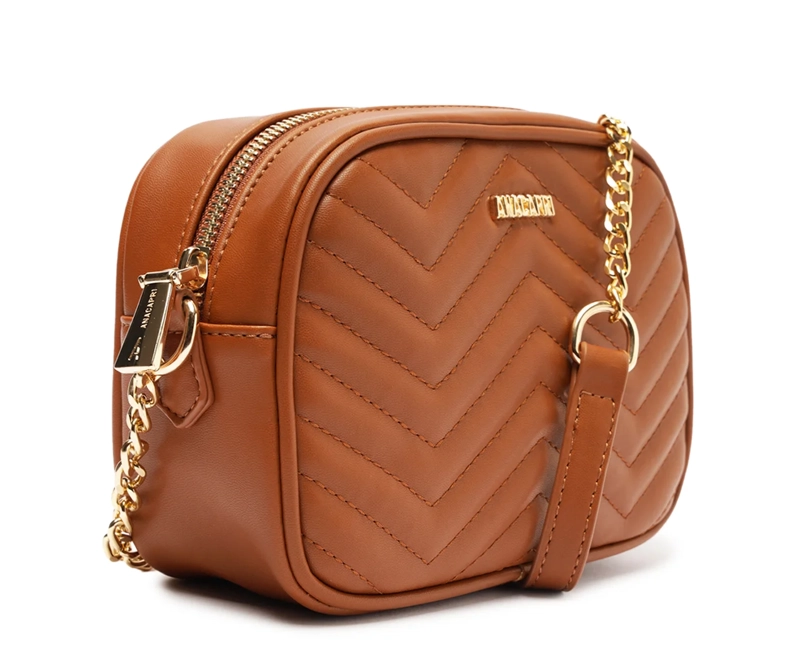 CARTERA MUJER ANACAPRI CAFE  BANDOLERA MEDIANA - 2